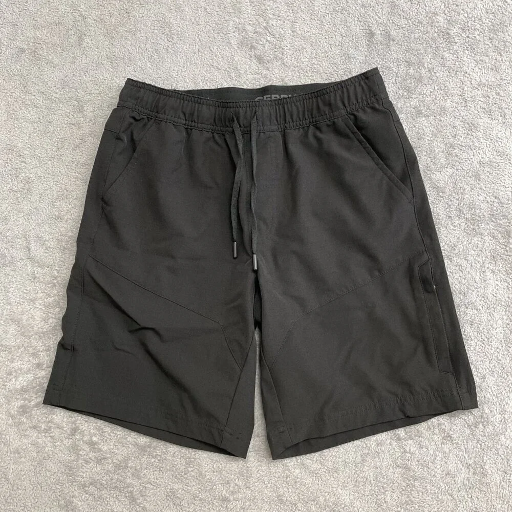 NWOT Gerry Men's Black Small Hiking Outdoor Cargo Shorts